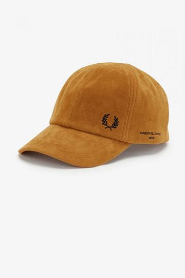 Fred Perry Microfibre Miesten Hatut Camel | FI 1969HAPK
